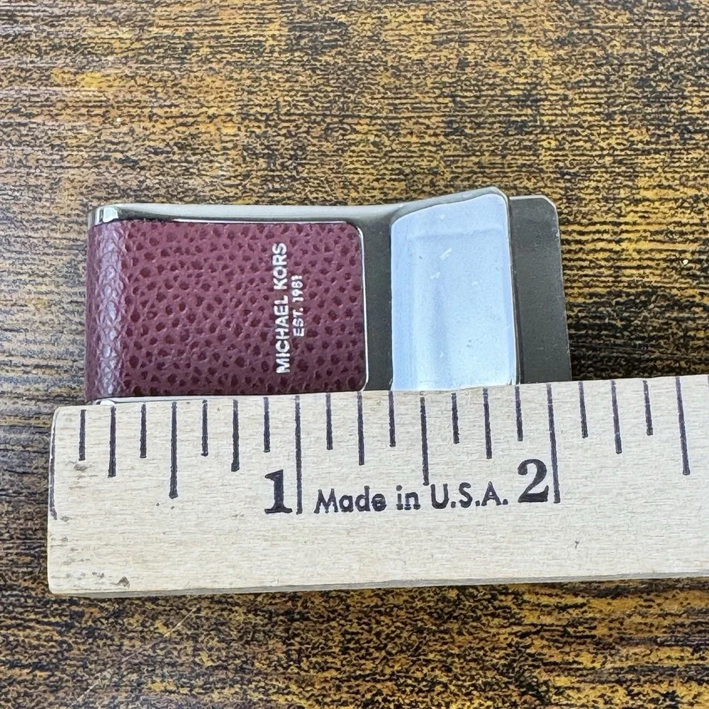 Michael Kors‎ Leather Inlay Money Clips- HARD TO FIND